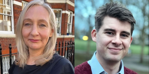 Cllrs Jacolyn Daly and Ross Melton 