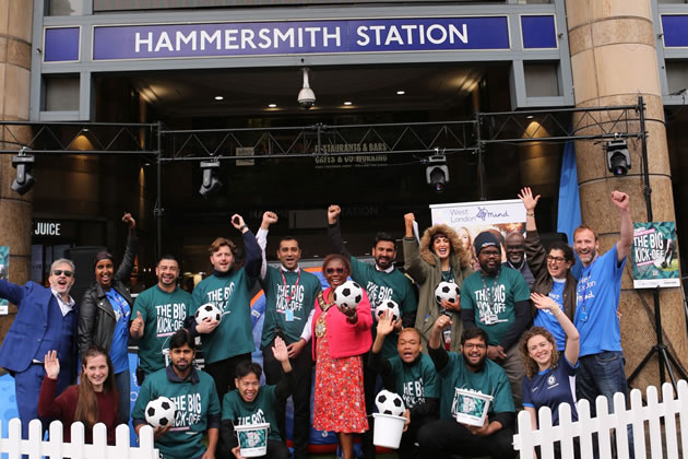 The Mayor of Hammersmith and Fulham, Sharon Holder, joined the event