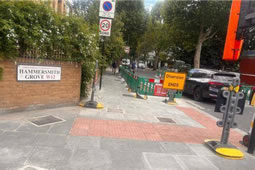 Layout Changes Taking Place on Hammersmith Grove