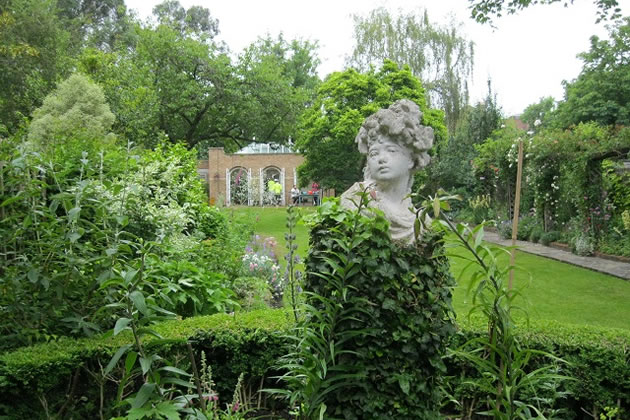 Kelmscott House garden. Picture: Colin Wing 