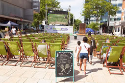 Big Screen Returns to Lyric Square in Time for Wimbledon 