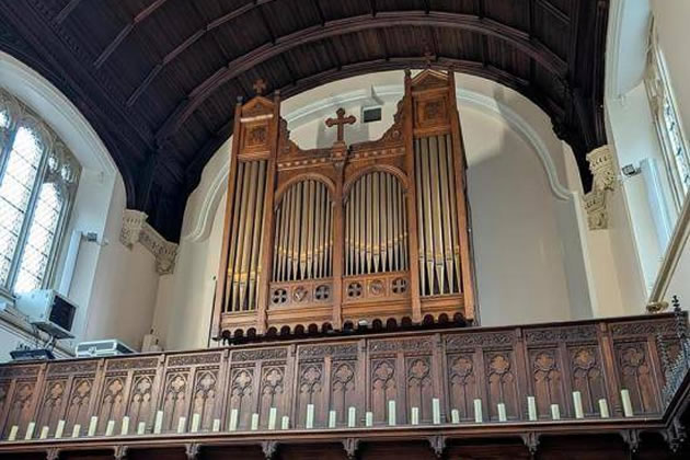 The organ was made over 160 years ago