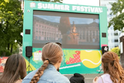 Enjoy Free Film and Opera Nights in Lyric Square
