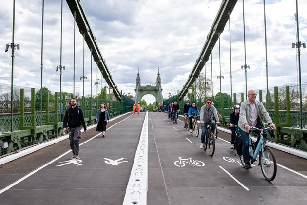 Lime Claims Hammersmith Bridge Reopening Fuelled Cycling Boom