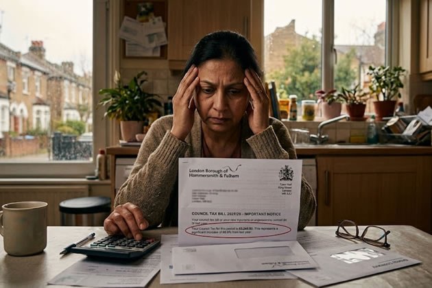 Councillors are being told that a rise of 150% is currently needed to balance the budget