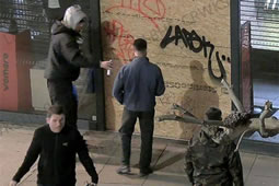 Council Releases CCTV Images After Graffiti Spree