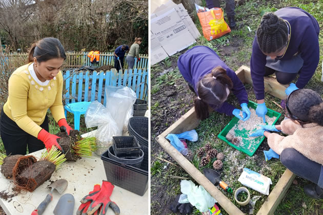 Last year the fund helped build a wildlife garden at Ark Bentworth School.